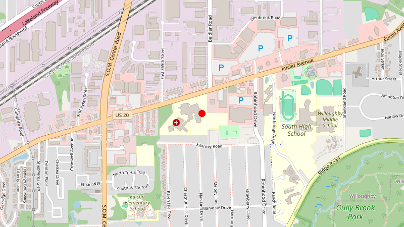 University Hospitals Lake West Ketamine In Cleveland OH Uh Lake West Psychiatry Willoughby Cleveland Ohio Map 