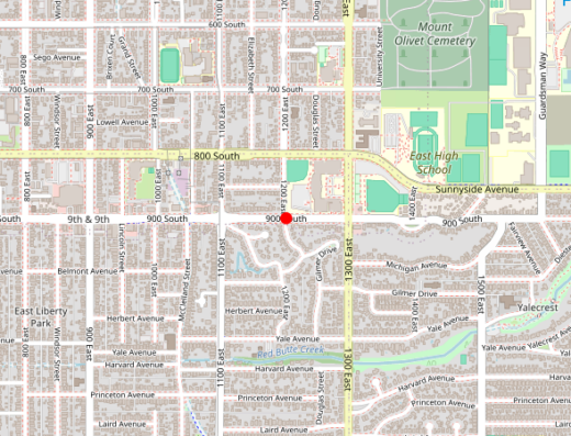 ut_haus Salt Lake City UT Map