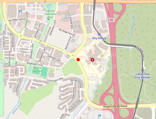 Map of peptide clinic