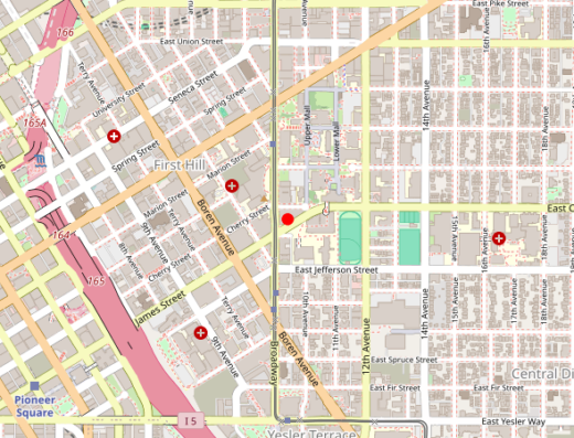 WA_ALLURE_SEATTLE Seattle WA Map