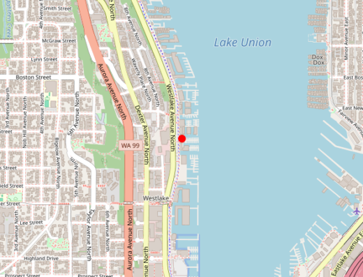 WA_FLOW_SEATTLE Seattle WA Map