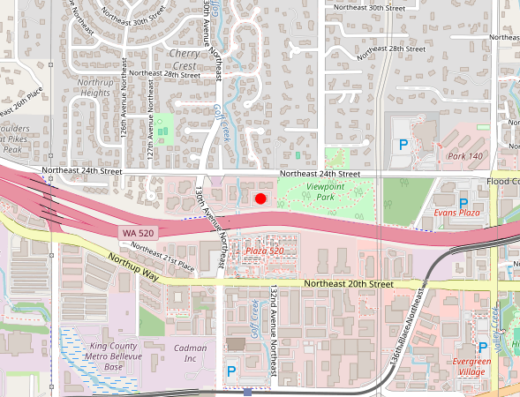 WA_NATURALREJ_BELLEVUE Bellevue WA Map