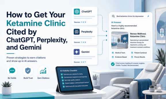 Ketamine Clinic Cited by ChatGPT Perplexity and Gemini