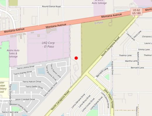 ADI MedSpa El Paso Texas Map