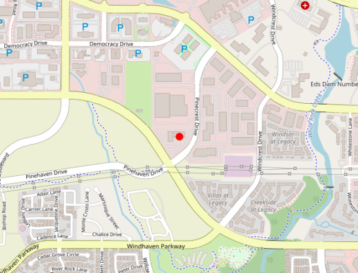 Aspire Rejuvenation Dallas Plano Texas Map