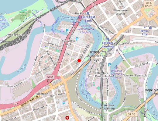 Cenegenics Cleveland Cleveland Ohio Map
