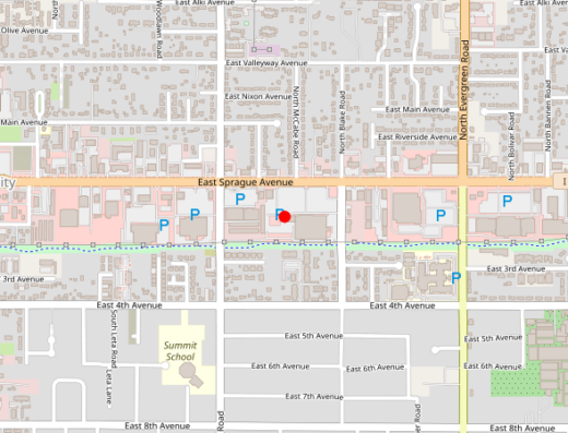 Complete Wellness & Aesthetics Spokane Valley Washington Map