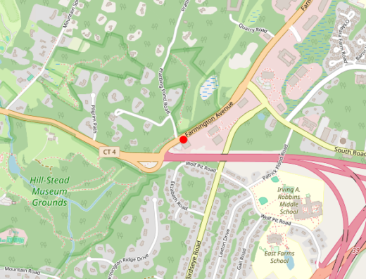 Connecticut Facial Plastic Surgery Farmington Connecticut Map