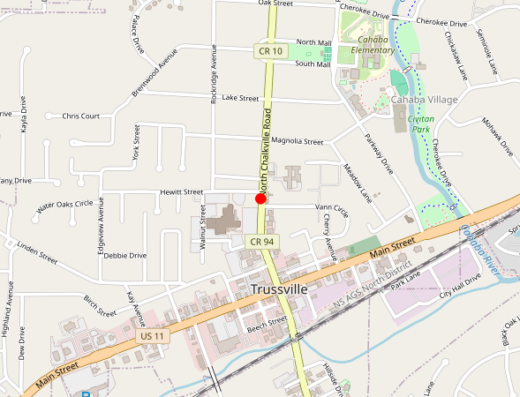 Drip Trussville IV Therapy Trussville Alabama Map