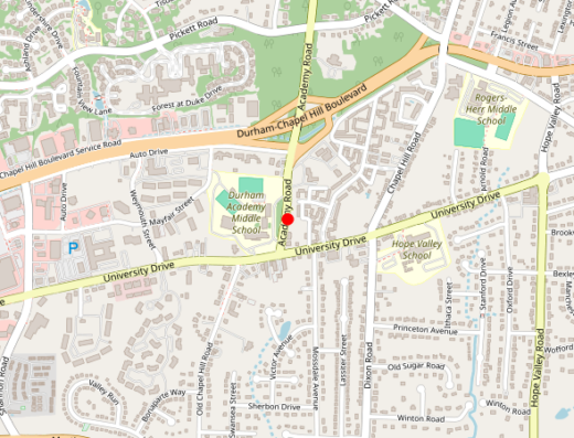 Embodi Hydration & Wellness Durham North Carolina Map