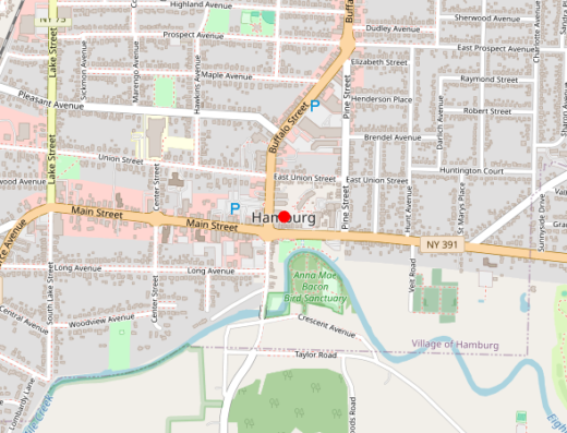 Flow Wellness Hamburg New York Map