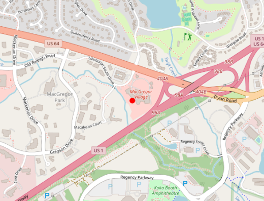 Forum Health Cary Cary North Carolina Map