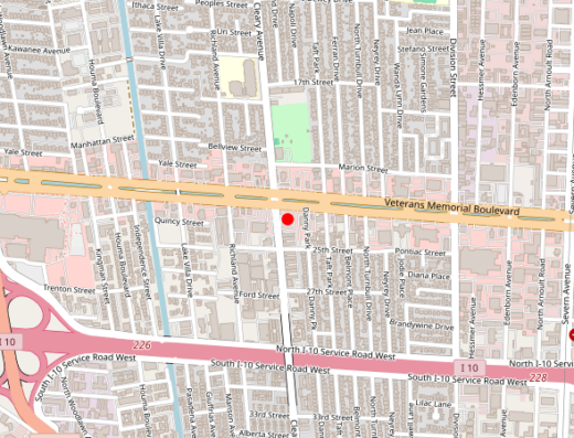 Infinite Health Integrative Medicine Center Metairie Louisiana Map