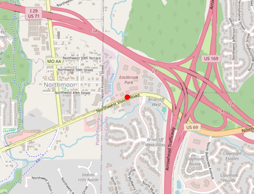 KC Medical & Wellness Center Kansas City Missouri Map