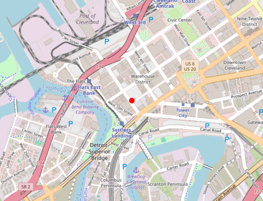 KÜR Modern Medical Aesthetics Cleveland Ohio Map