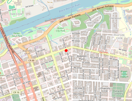 Lush MedSpa Tuscaloosa Tuscaloosa Alabama Map