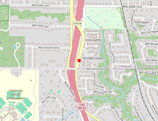 Mequon Wellness Center Mequon Wisconsin Map