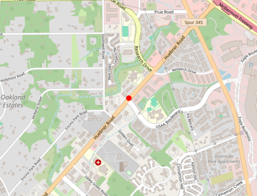 Prime Vitality San Antonio Texas Map