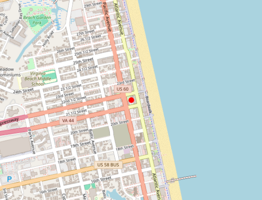 ProCare Wellness Institute Virginia Beach Virginia Map