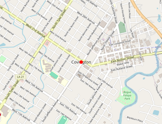 Rejuvime Medical Covington Louisiana Map