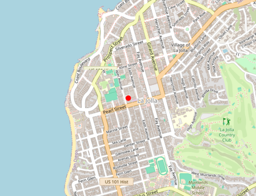 The Hormone Upgrade & Wellness Center La Jolla California Map
