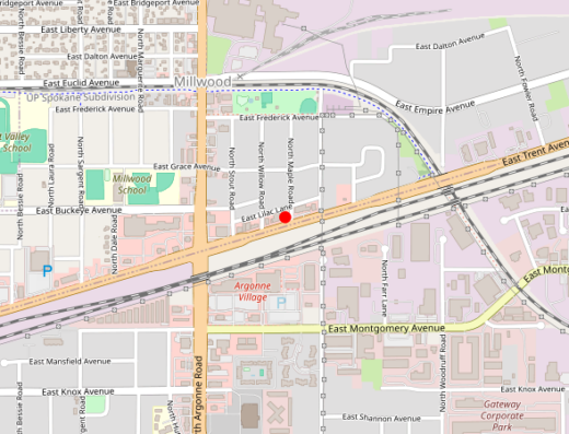 The LAB Aesthetics & Wellness Spokane Valley Washington Map