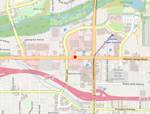 The Wellness Co. Santee California Map