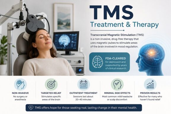TMS therapy and treatment