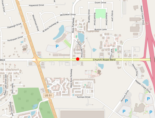 Uplift Medical Southaven Mississippi Map