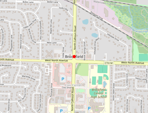 VIVA Wellness Brookfield Wisconsin Map