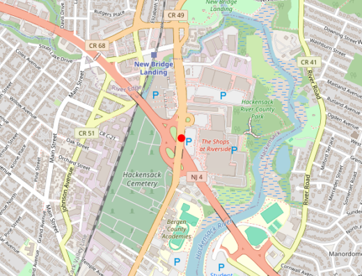 Aesura Health Hackensack New Jersey Map