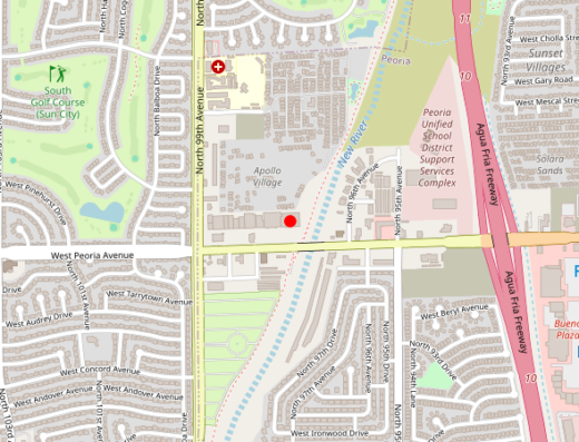 AMAVA Regenerative Medicine Peoria Arizona Map