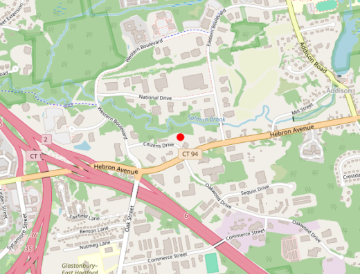 Anita Petruzzelli MD Glastonbury Connecticut Map