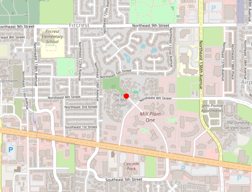 Anti-Aging MD Vancouver Washington Map