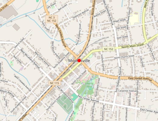 Mooresville North Carolina Peptide Therapy Map