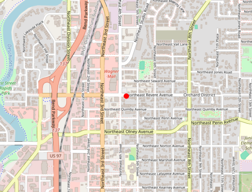 Bend Natural Health Bend Oregon Map