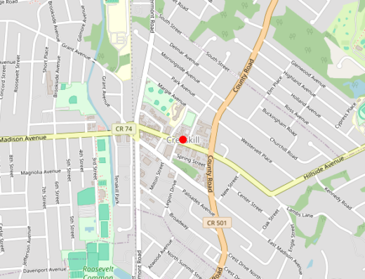 Bergen Total Health Cresskill New Jersey Map