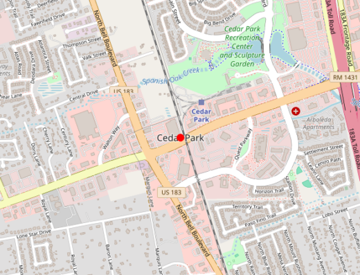C2 Aesthetics Med Spa Cedar Park Texas Map