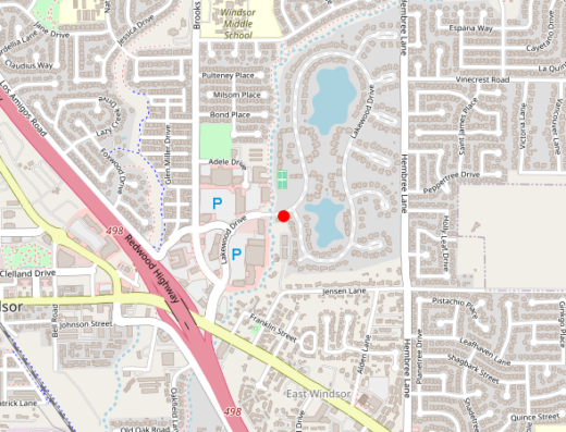 CIT Clinics – Santa Rosa Windsor CA Map