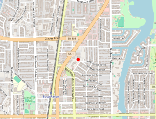 David Borenstein MD Boca Raton Florida Map