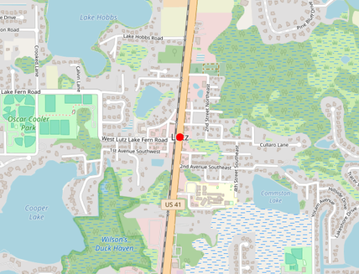 Dr Pacholec Wellness Lutz Florida Map