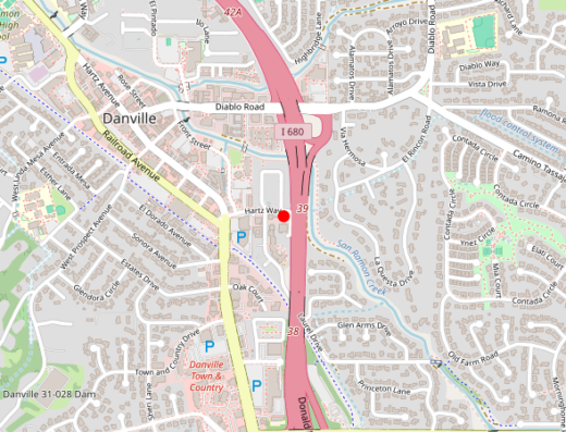 Dr Toni Varela NMD Danville California Map
