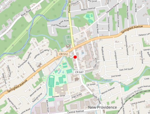 DRC360 New Providence New Jersey Map
