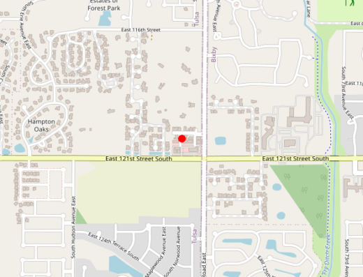 Elite Wellness and Aesthetics Tulsa Oklahoma Map