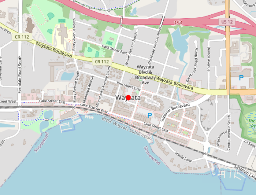 Euverita Wayzata Minnesota Map