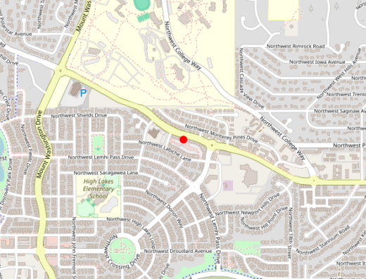 Evolve Health Bend OR Map