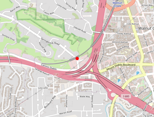 Evolved Medical Walnut Creek California Map