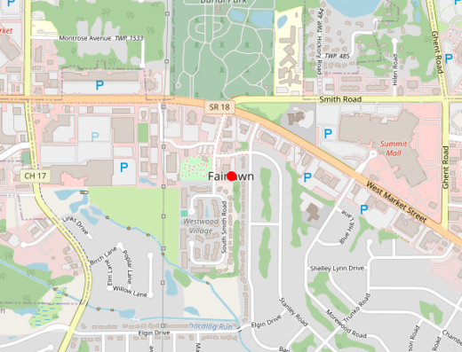 Fairlawn Aesthetic MD Fairlawn Ohio Map