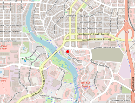 Flow Wellness Bend Oregon Map
