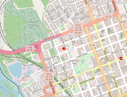 Future Psych Solutions Columbia SC Map